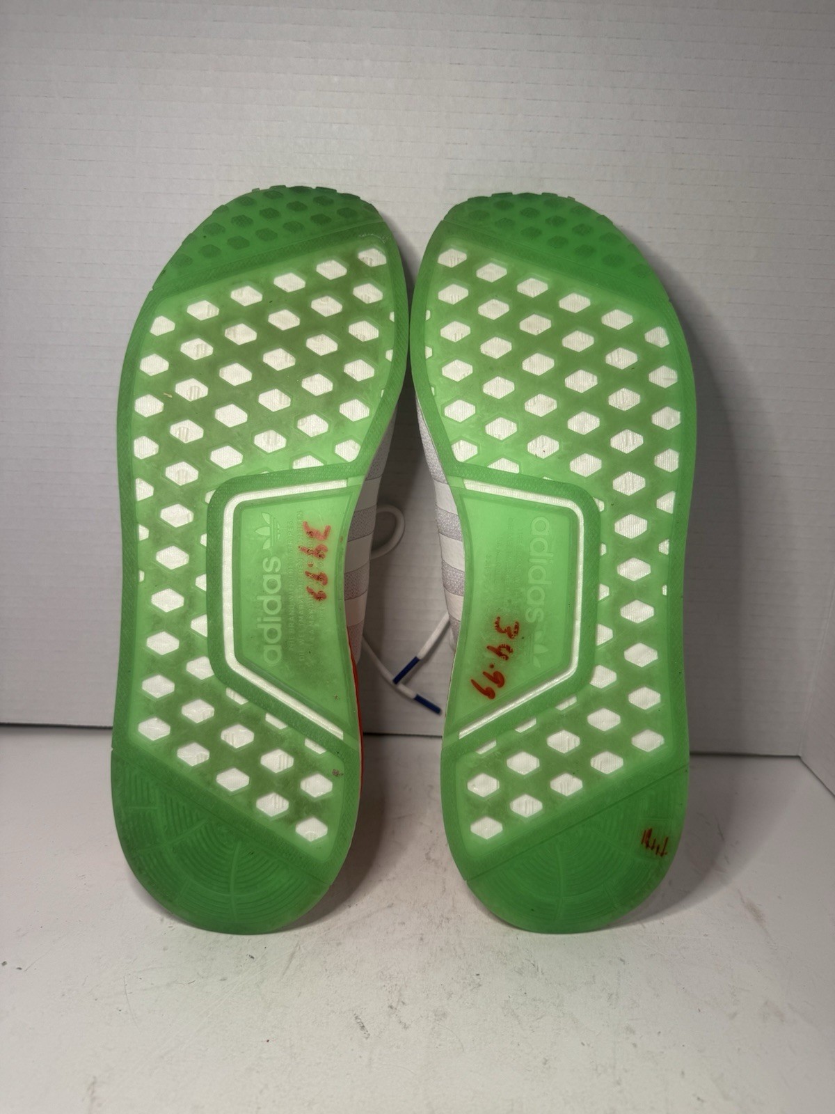 adidas Mens NMD_R1 V2 Glow In The Dark White Sonic In… - Gem