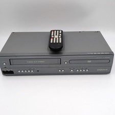 Magnavox DV225MG9 DVD VCR Combo Player VHS Gray w Remote 4 Head HIFI TESTED 