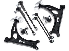 Control Arm Ball Joint Tie Rod and Sway Bar Link Kit For VW GTI WQ587QN