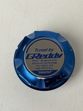 Greddy X Trust Oil Filler Cap Blue Used Greddy X Trust Oil Filler Cap Blue Used