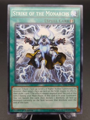 Strike of the Monarchs SR01-EN028 Emperor of Darkness 1st Edition
