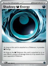 Shadowy Darkness Energy 83/84 Rare Holo | Pitch Black | Pokemon Card
