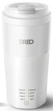 Dreo Electric Milk Frother for Coffee, 4-in-1 Warm & Cold Micro-foam Milk Maker
