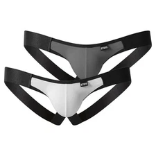 Sexy Men Thong Jockstrap Supporter,Low-Rise Sports Underwear Panties Underpants
