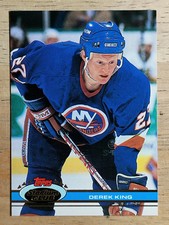 1991-92 Stadium Club #82 Derek King