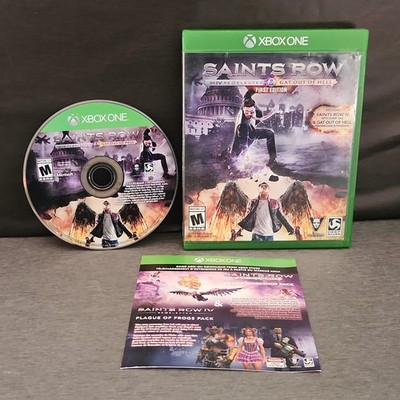 Saints Row IV Re-Elected & Gat Out Of Hell Xbox One Game CIB First Edition