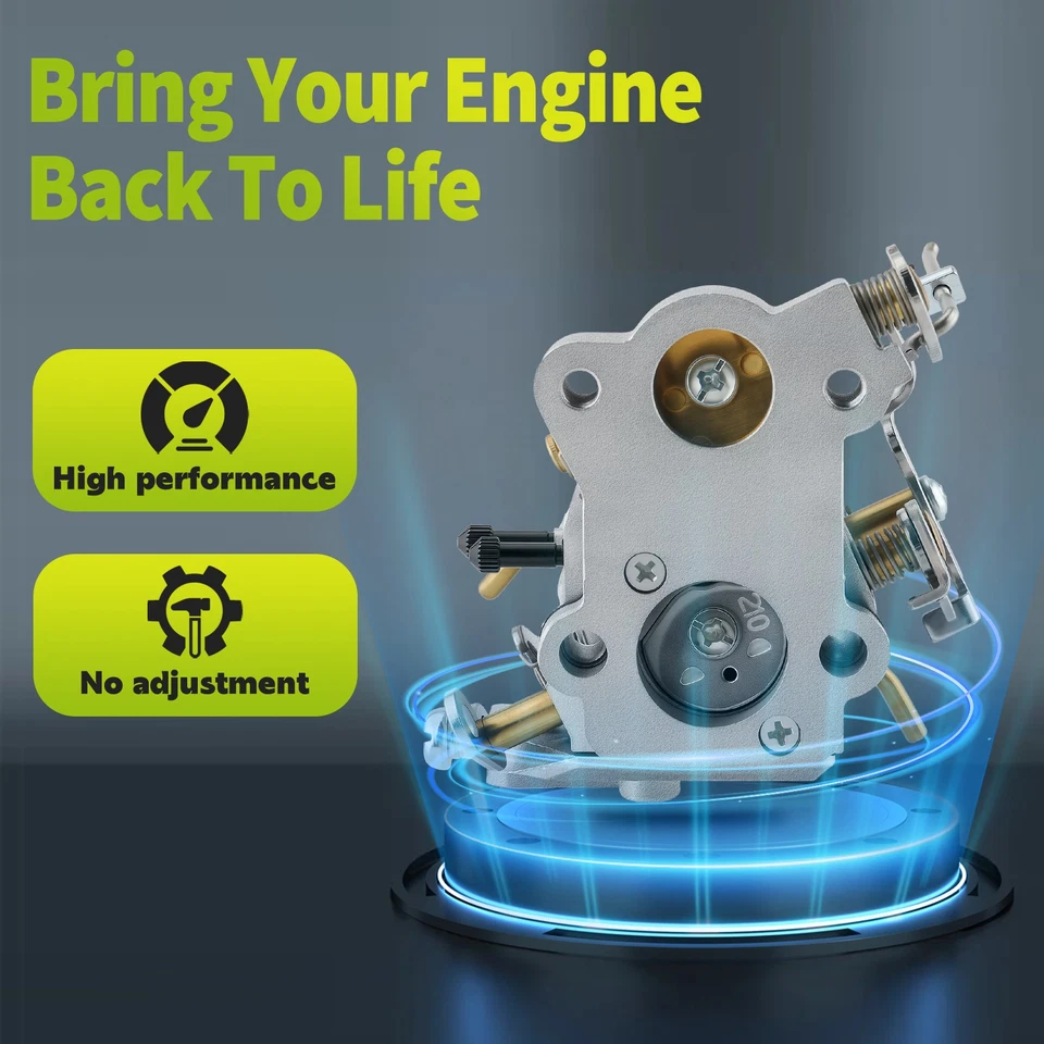 Carburador carburador 2 ciclos motosierra a gas para Poulan P3314 14 pulgadas 14"" 33cc Foto 4 de 4