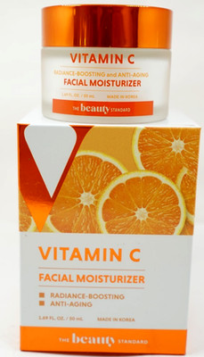 VITAMIN C * Radiance- Boosting * Anti-Aging - Facial Moisturizer Cream 50ml NEW