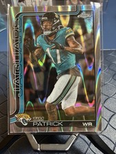 2025 Topps Chrome - Tim Patrick Ray wave Refractor #96 - Jacksonville Jaguars