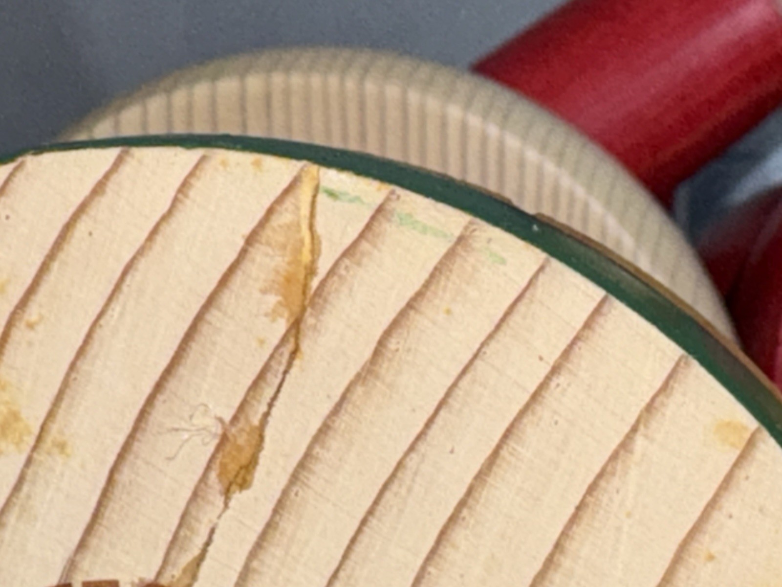 E.M. Merck Old World Christmas Wooden Smoker Santa Incense Burner Vintage READ