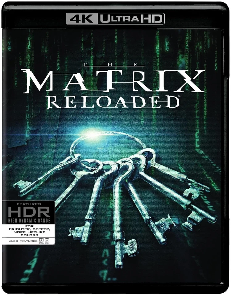 The Matrix Reloaded (4K Ultra HD) (4K UHD Blu-ray) Keanu Reeves (US IMPORT) - Image 2 of 3