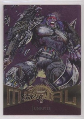 1995 Fleer Marvel Metal Junkpile #48 0nr3