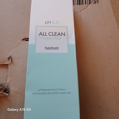 Heimish All Clean Green Foam ph 5.5 Balancing Facial Cleanser nib free ship