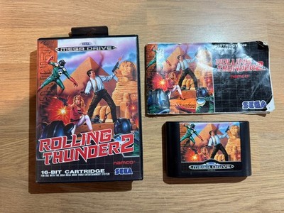 Rolling Thunder 2, Sega Megadrive, PAL, komplett