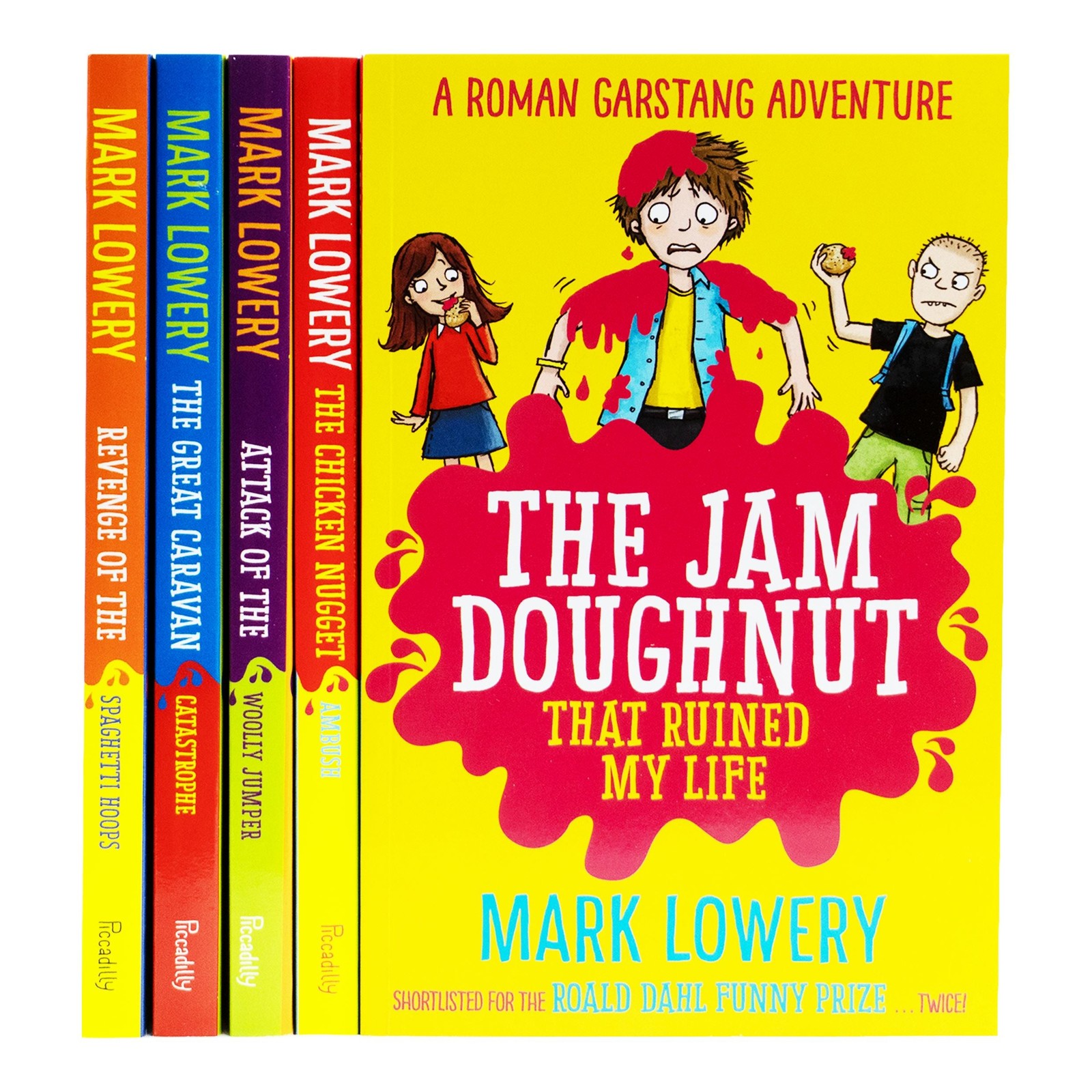 Roman Garstang Disasters Series 5 Books Collection Set Mark Lowery ChickenNugget - Image 3