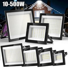100W-500W Watt LED Flood Light Outdoor Security Garden Yard Spotlight Lamp 110V