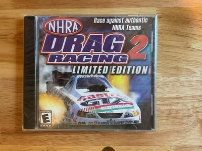 NHRA DRAG RACING 2 LIMITED EDITION - NEW SEALED - PC GAME WINDOWS 95 CD-ROM