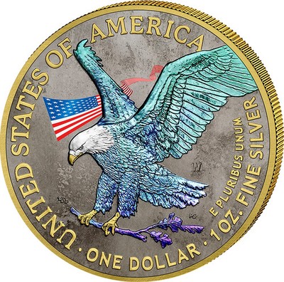 1 Unze Silber American Eagle 2026 (Auflage: 100 | Hologramm)