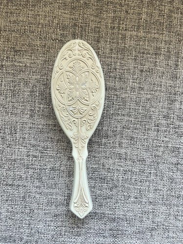 Vintage AVON Hair Brush 70s Nylon Bristles Past and Present Scrollwork - Bild 2 von 4