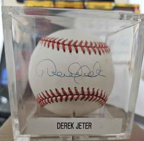 Derek Jeter Signed Baseball