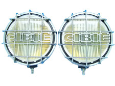 Cibie Oscar Plus 180mm Fog Light Lamp H3 Bulb Round Off-road 7in Left Right Pair