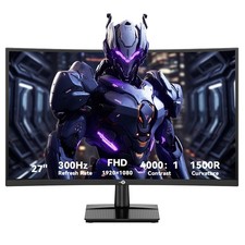 TITAN ARMY C27A1H Curved Gaming Monitor 16:9,1920x1080 Gaming PC,1500R Monitors