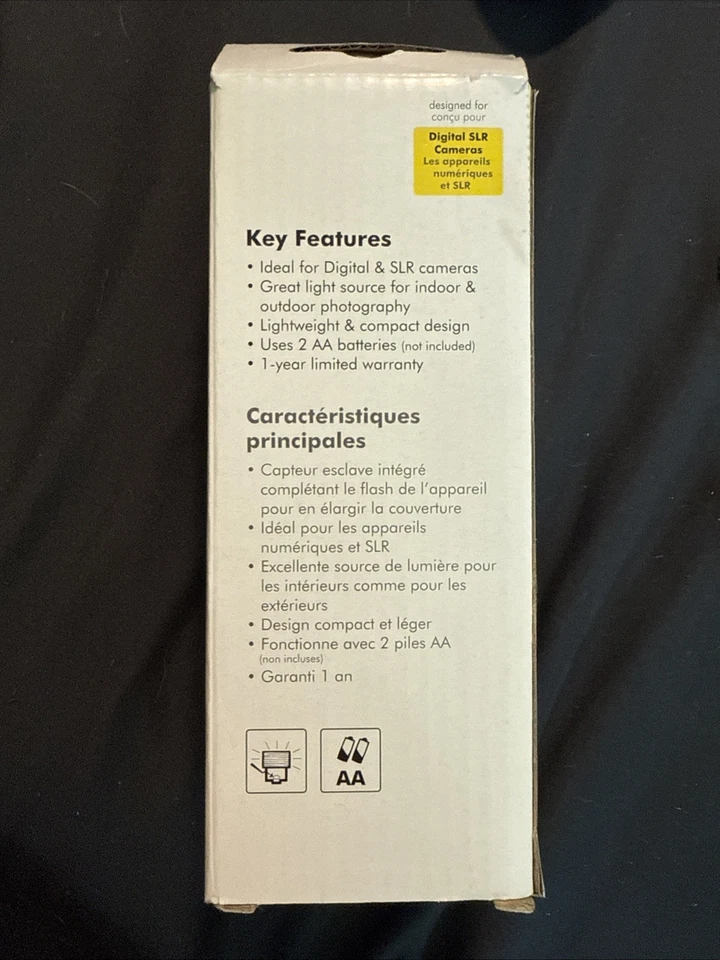 XIT PHOTO CAPTURE THE SPOT DIGITAL SLAVE FLASH INCLUDES CAMERA BRACKET - Image 2 of 3