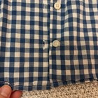 Toddler Girl Olive Juice 3t Button Down Shirt Blue Checkered Long Sleeve Cottton — photo 6