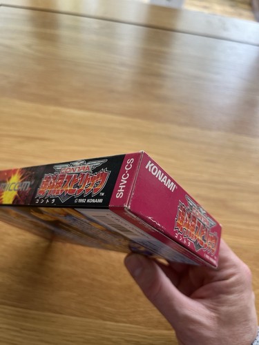 Contra Spirits JPN Super Nintendo Famicom SNES SFC Konami Contra III Complete! - Picture 9 of 22