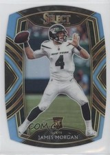 2020 Panini Select Club Level Light Blue Prizm Die-Cut James Morgan #284 0zg6