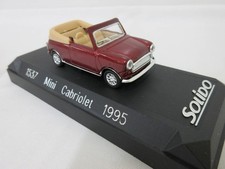 13Am1819 Solido 1537 Mini Cabriolet 1995 Mini Cabriolet 1/43 scale