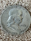 Franklin 1952-D (Denver Mint) 50C 90% Silver Circulated Uncertified (79)