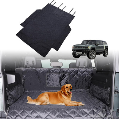 Waterproof Dog Cargo Liner for Hummer EV 2024-2025 with Bumper Flap