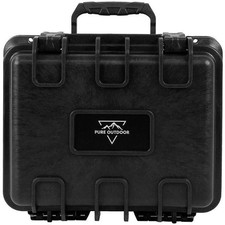 Weatherproof/Shockproof Hard Case - Black Ip67 Level Dust and Water Protection u