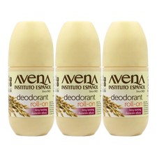 Avena Instituto Espa ol Oatmeal Deodorant Roll-On, 2.5oz 75ml Pack of 3