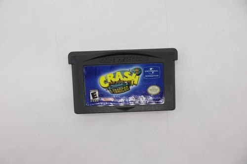 Vintage Crash Bandicoot 2 N-Tranced Nintendo Game Boy Advance GBA Cart USA