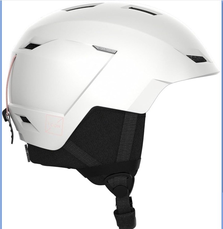 Salomon Icon LT Mens Womens Ski Helmet White Size M 56-59cm Snowboard BNIB