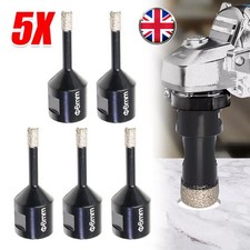 Image of 5x 6mm M14 Diamond Hole Saw Core Drill Bit Dry Holesaw Cut Marble Granite Tile