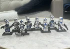 Lego Star Wars Clone Troopers Custom Printed Minifigure Lot x8 Accessories