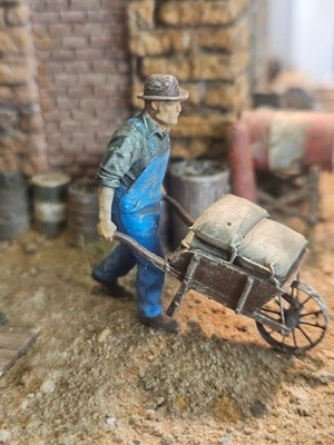 Rusty Rail O Scale 3D printed figures