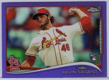 2014 Topps Chrome Purple Refractor #81 Kevin Siegrist