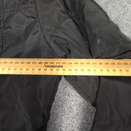 RM Williams Jacket Womens 12 black Windbreaker Long Sleeve zip Winter Size 12 - Picture 10 of 12