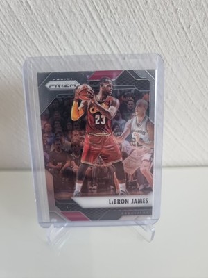 LeBron James 2016 2017 Panini Prizm NBA Basketball Cleveland Cavaliers 2016-17