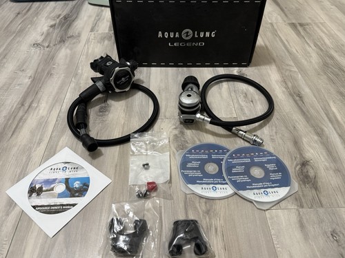Aqualung LEGEND First And Second Stage Scuba Dive Regulator / Yoke
