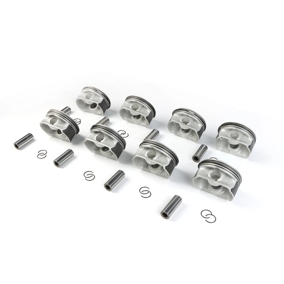 Kit de 8 pistones de motor N62B48 para BMW 550i 650i X5 E60 E61 E63 E65 4,8 L 93/21 mm Foto 2 de 4