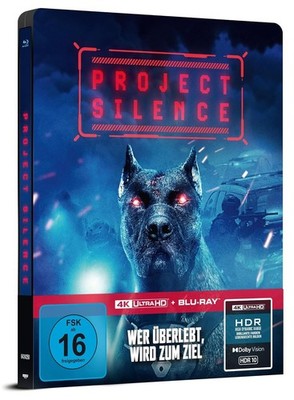 Project Silence - 4K UHD & Blu-ray im Steelbook (Neu & OVP)