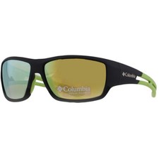 Columbia C525SP 006 Men's Sunglasses Matte Black 62mm Green Polarized Lenses