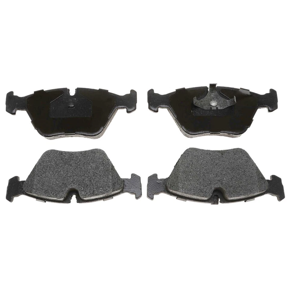 Kit de rotores de freno delanteros + pastillas metálicas y herrajes para BMW 535i 1989-1993 Foto 2 de 4