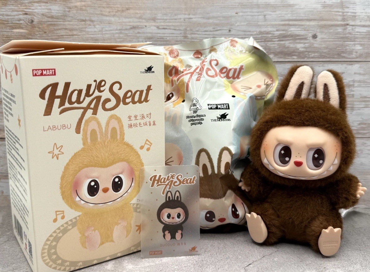 AUTHENTIC POP MART LABUBU The Monsters Have a Seat DUODUO