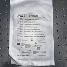 5-PACK PMT Halo System Titanium Skull Pins 3” 1201-22